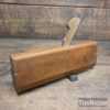 Vintage John Moseley & Son No: 18 Round or Hollowing Beech Moulding Plane