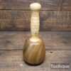 Vintage Tiranti Lignum Vitae Woodcarving Mallet with Ashwood Handle