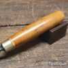 Vintage J.B Addis No: 14 Curved Stem 1” Wide Wood Carving Gouge Chisel