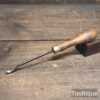 Vintage Marples Shamrock ¼” Wide Wood Carving Spoon Gouge Chisel - Sharpened