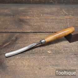 Vintage J.B Addis No: 16 Curved Stem ½” Wide Woodcarving Gouge Chisel - Sharpened