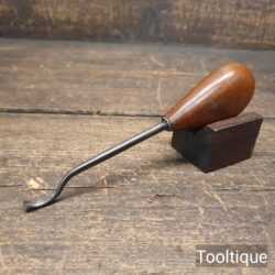 Vintage Marples & Sons 1/8” Woodcarving Spoon Gouge Chisel - Sharpened