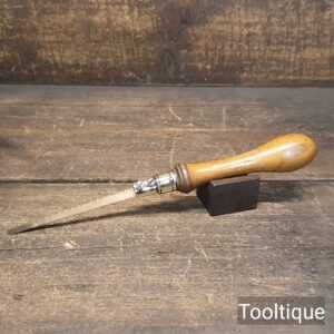 Vintage Beechwood & Brass Padsaw With Good Sharp Blade - Refurbished