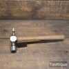 Vintage No: 3 Solid Cast Steel Cross Pein Hammer - Refurbished Ready For Use
