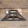 Vintage Cast Steel Mitre Template - Good Condition