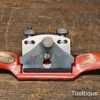 Vintage Record England A151 Flat Soled Adjustable Spokeshave - Ready To Use