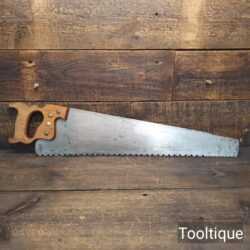 Vintage 24” Tree Surgeons Greenwood Hand Saw - Sharpened Ready To Use