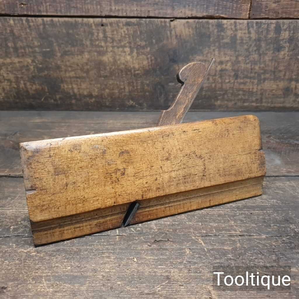 Vintage Beechwood Side Round Moulding Plane - Good Condition