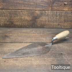 Vintage WHS Hunt & Sons Brades 10 ½” Bricklayers Trowel - Refurbished