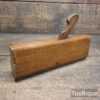 Vintage Moseley & Son No: 16 Beech Hollow Rounding Moulding Plane - Good Condition
