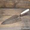 Vintage Marshalltown 11” Bricklayers Trowel Hardwood Handle - Refurbished