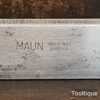 Vintage Maun Industries 24” Steel Straight Edge - Good Condition