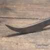 Vintage I. Sorby ½” Solid Cast Steel Swan Neck Lock Mortice Chisel - Fully Refurbished