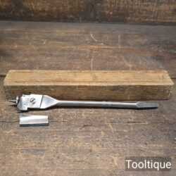 Vintage Boxed Ridgeway Adjustable Expanding Bit 1 ½”- 3” - Sharpened