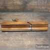 Rare 18th Century George Darbey (1750-1776) 10” Long Scotia Moulding Plane