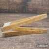 Vintage Rabone No: 1375 Boxwood & Brass 4-fold Imperial Rule - Good Condition