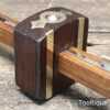 Vintage Rosewood & Brass Mortice Gauge - Refurbished Ready To Use