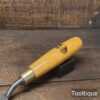 Vintage 1 ¼” Marples & Sons Long Series Cranked Paring Gouge Chisel - Sharpened