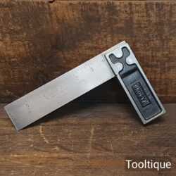 Vintage 6” Rabone Chesterman No: 1905 Carpenters Calibrated Steel Square - Refurbished
