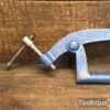 Vintage Marples Shamrock Holdfast Bench Clamp 7/8 Stem - Good Condition