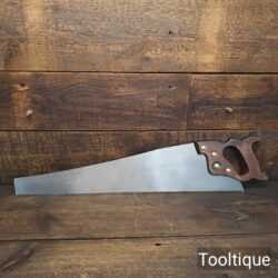Vintage 24” Marples Ridgeway Rip Saw 5 TPI - Fully Refurbished Ready To Use
