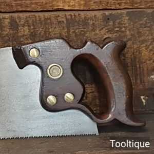 Vintage 22” Henry Disston Philadelphia Rip Saw 8 TPI - Fully Refurbished Ready To Use