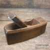Vintage 6” Beechwood Block Plane 1 ½” Iron - Refurbished Ready To Use