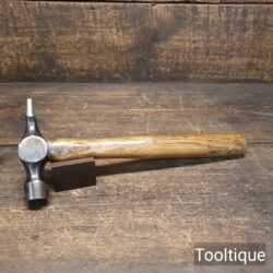 Vintage 12oz Brades Joiners Cross Pein Hammer - Refurbished For Use