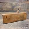 Vintage Beechwood Sash Ovolo Moulding Plane - Good Condition