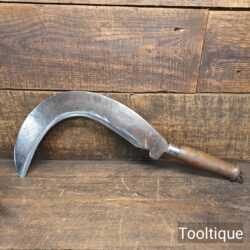 Vintage Morris of Dunford 11” Devon Pattern Billhook - Fully Refurbished