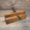 Vintage Griffiths Norwich Beechwood Ogee Moulding Plane - Good Condition