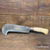 Vintage Elwell No: 2987-9 Billhook - Fully Refurbished Ready To Use
