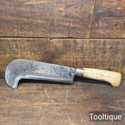 Vintage Elwell No: 2987-9 Billhook - Fully Refurbished Ready To Use