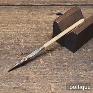 Vintage 5” Cockrell Drawing Set Pen with Bone Handle - Good Condition