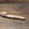 Vintage English Gardeners Hand Fork Hardwood Handle - Good Condition