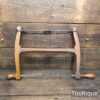 Vintage 12” Beechwood Bowsaw with Steel Stretcher - Sharpened