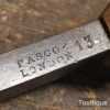 Vintage Pasco London No: 13 Leatherworking Double Seating Iron - Good Condition