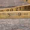 Vintage Rabone England Boxwood & Brass No: 1167 Folding Rule - Good Condition