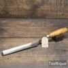 Vintage I. Sorby Patternmakers 1 1/8” Long Series Cranked Gouge Chisel - Sharpened