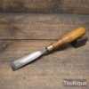 Vintage J.B Addis 1” Woodcarving Gouge Chisel - Sharpened Ready To Use