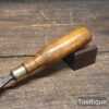 Vintage J.B Addis 1” Woodcarving Gouge Chisel - Sharpened Ready To Use