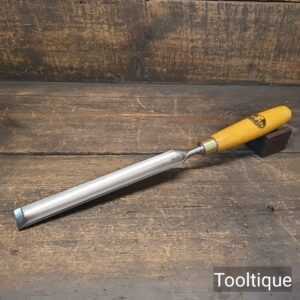 Vintage I. Sorby Patternmakers 1 1/8” Long Series Cranked Gouge Chisel - Sharpened