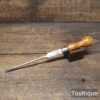 Vintage 11” I. Sorby Sheffield ¼” Flat End Screwdriver - Refurbished