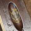 Vintage 4 ½” Robinsons Hall Sheffield Rosewood & Brass Square - Refurbished