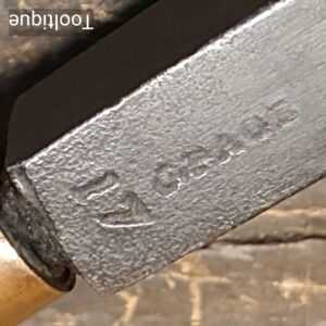 Vintage J. Page No: 17 leatherworking Seating Iron - Good Condition