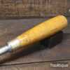 Vintage Marples & Sons 5/8” Drawbore Pin Boxwood Handle - Good Condition