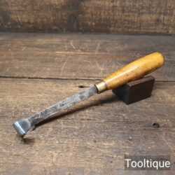 Vintage George Barnsley Cobblers Leatherworking Hoop Peg Knife - Refurbished
