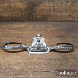 Vintage Ornate Edward Preston Flat Soled Spokeshave Polished finish - Refurbished