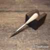 Vintage 4” Etui Crafting Pointed Awl Bone Handle - Good Condition