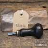 Scarce Small Antique Gunsmiths Screwdriver Ebony Handle - Refurbished